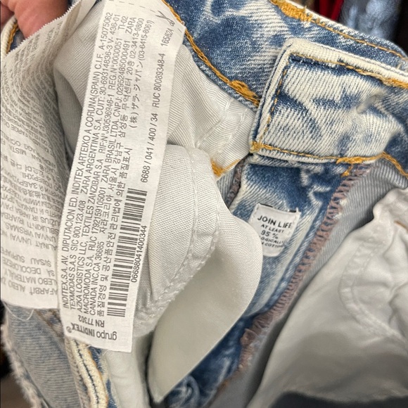Zara Distressed Jeans Size 2 - Picture 11 of 11